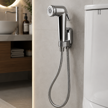 24" DOUBLE FOLDING TOWEL RACK