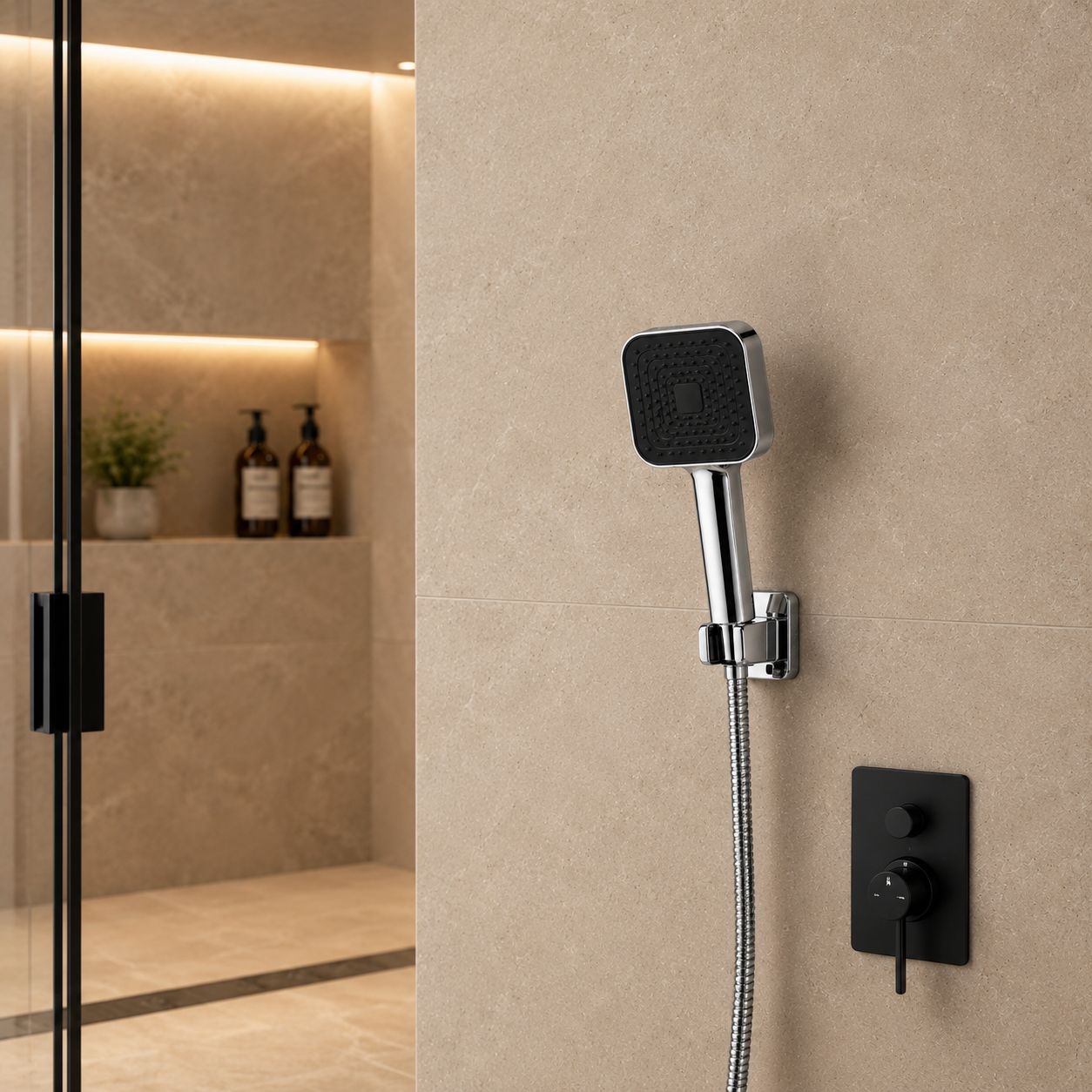 ASTOR HAND SHOWER WITH 1.5MTR SHOWER TUBE