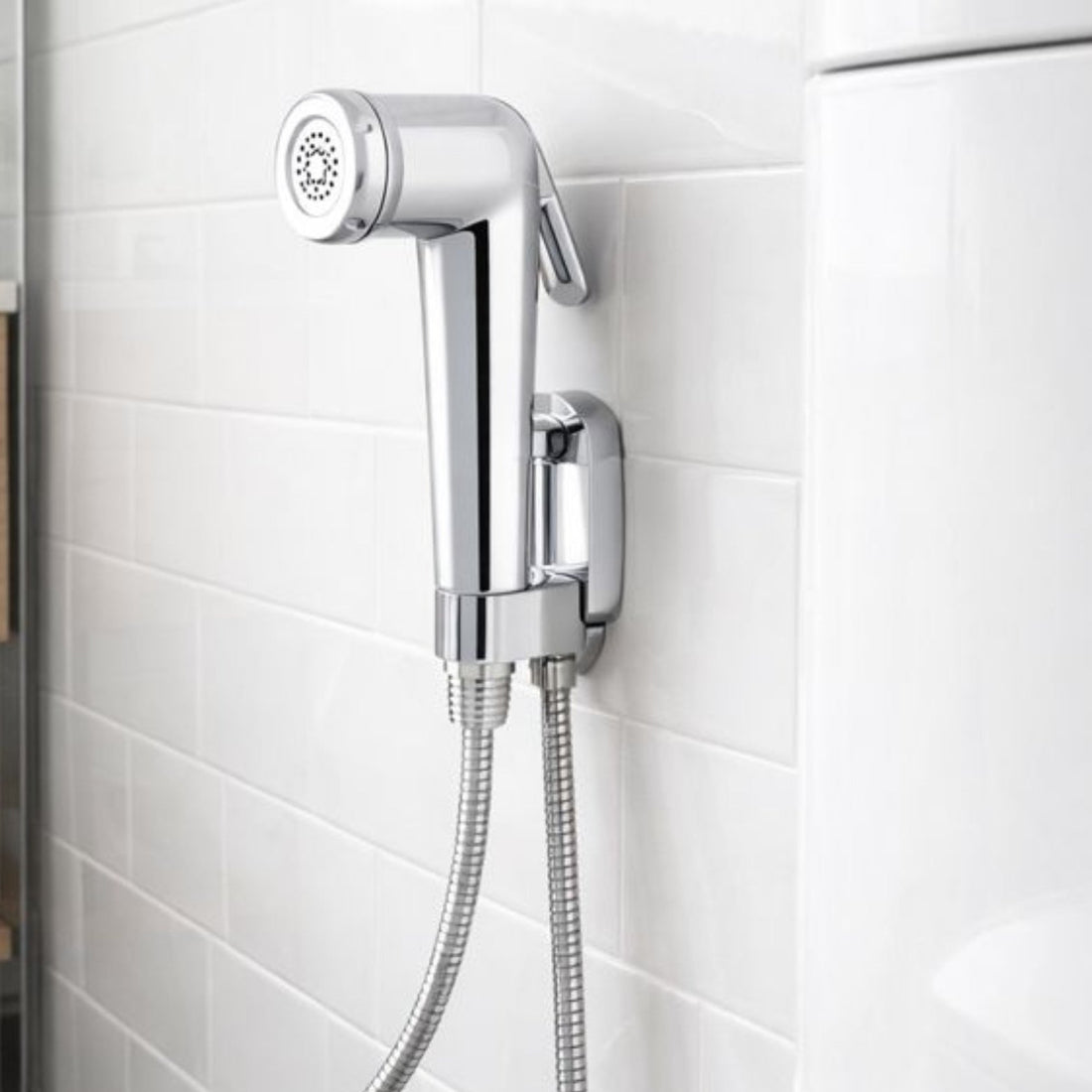 24" DOUBLE FOLDING TOWEL RACK
