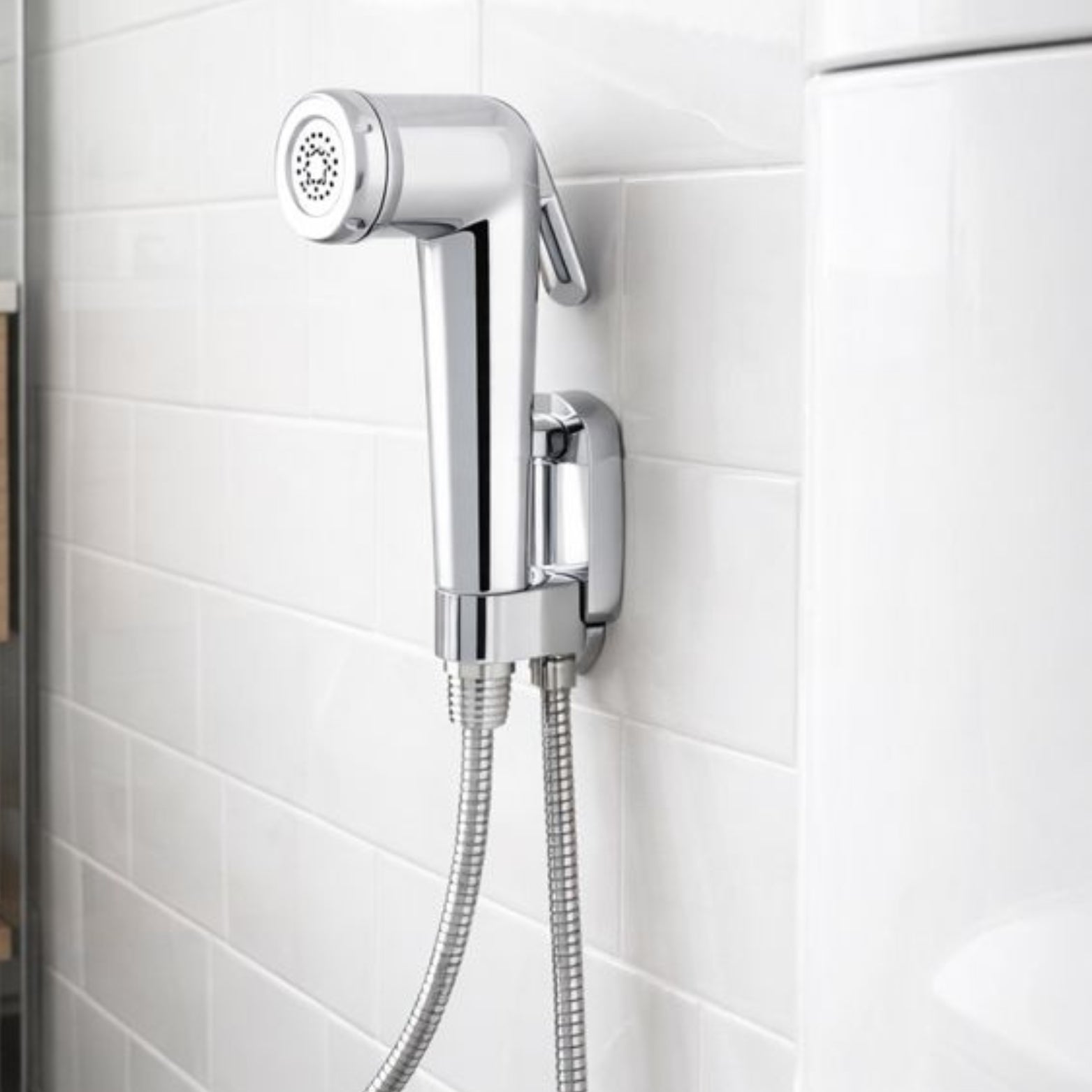 24" DOUBLE FOLDING TOWEL RACK