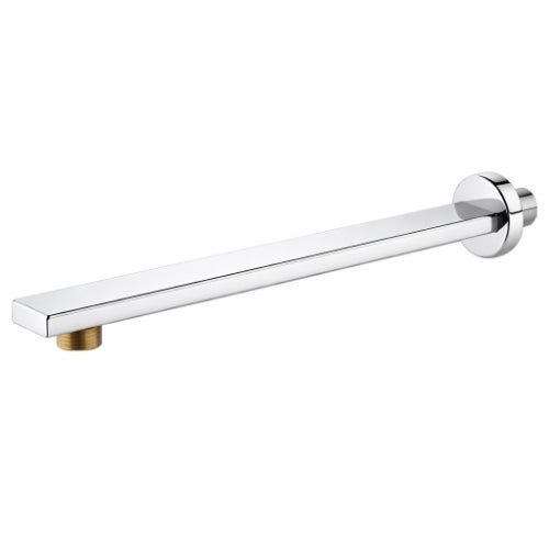 RECTANGLE SHOWER ARM WITH BRASS NUT
