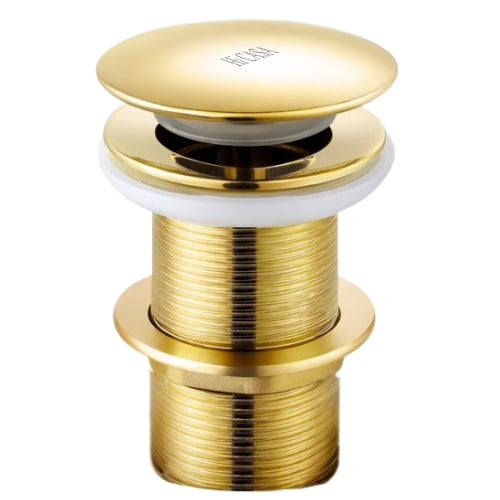 5" POP UP WASTE COUPLING GOLD