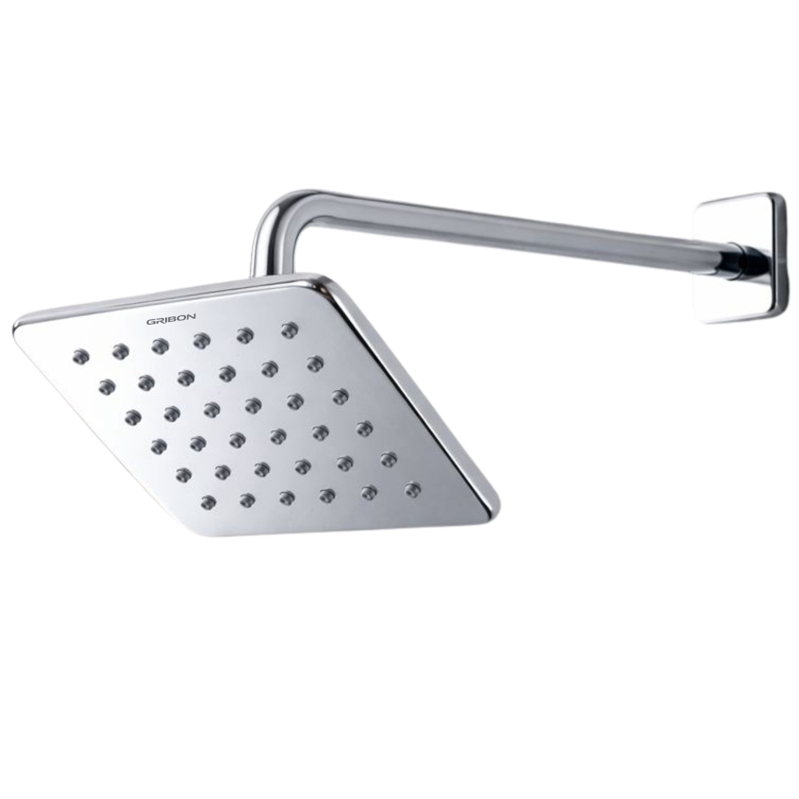 ULTRA SLIM OVERHEAD SHOWER BRASS NUT