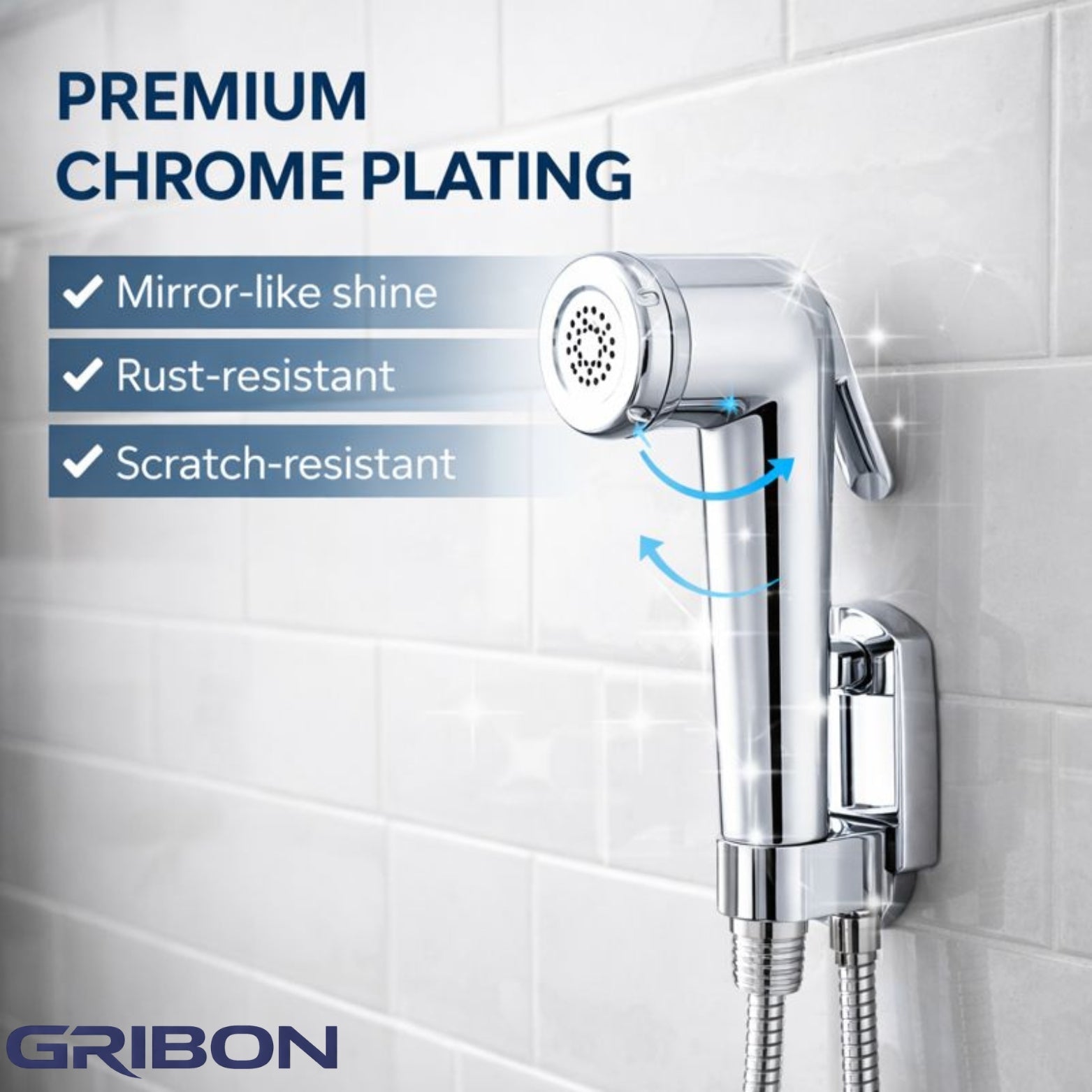 24" DOUBLE FOLDING TOWEL RACK