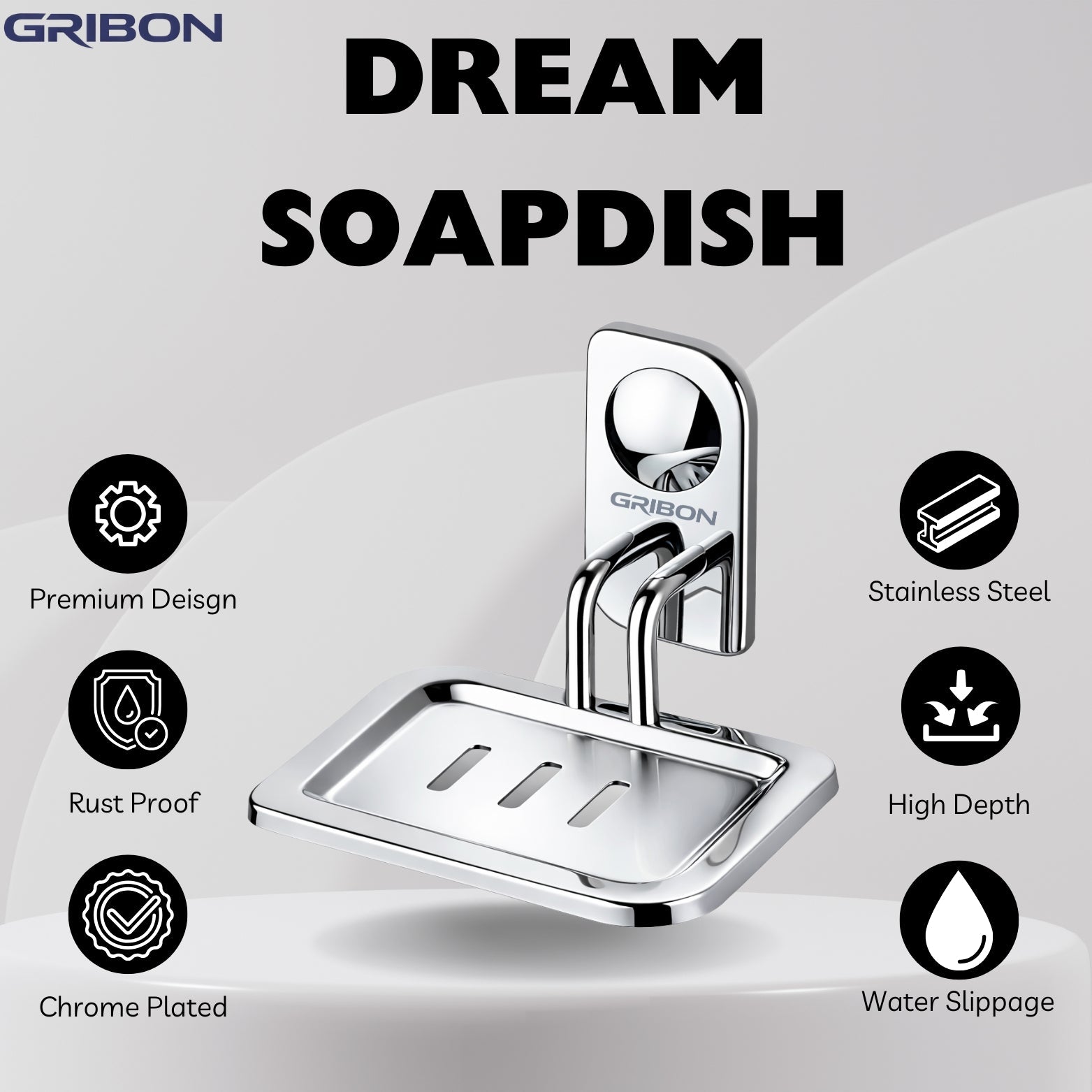 DREAM SINGLE SOAP DISH