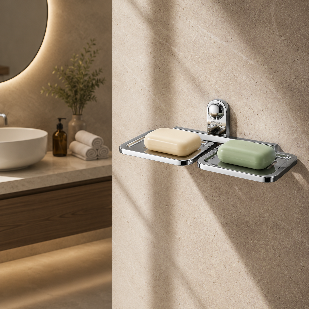 DREAM DOUBLE SOAP DISH