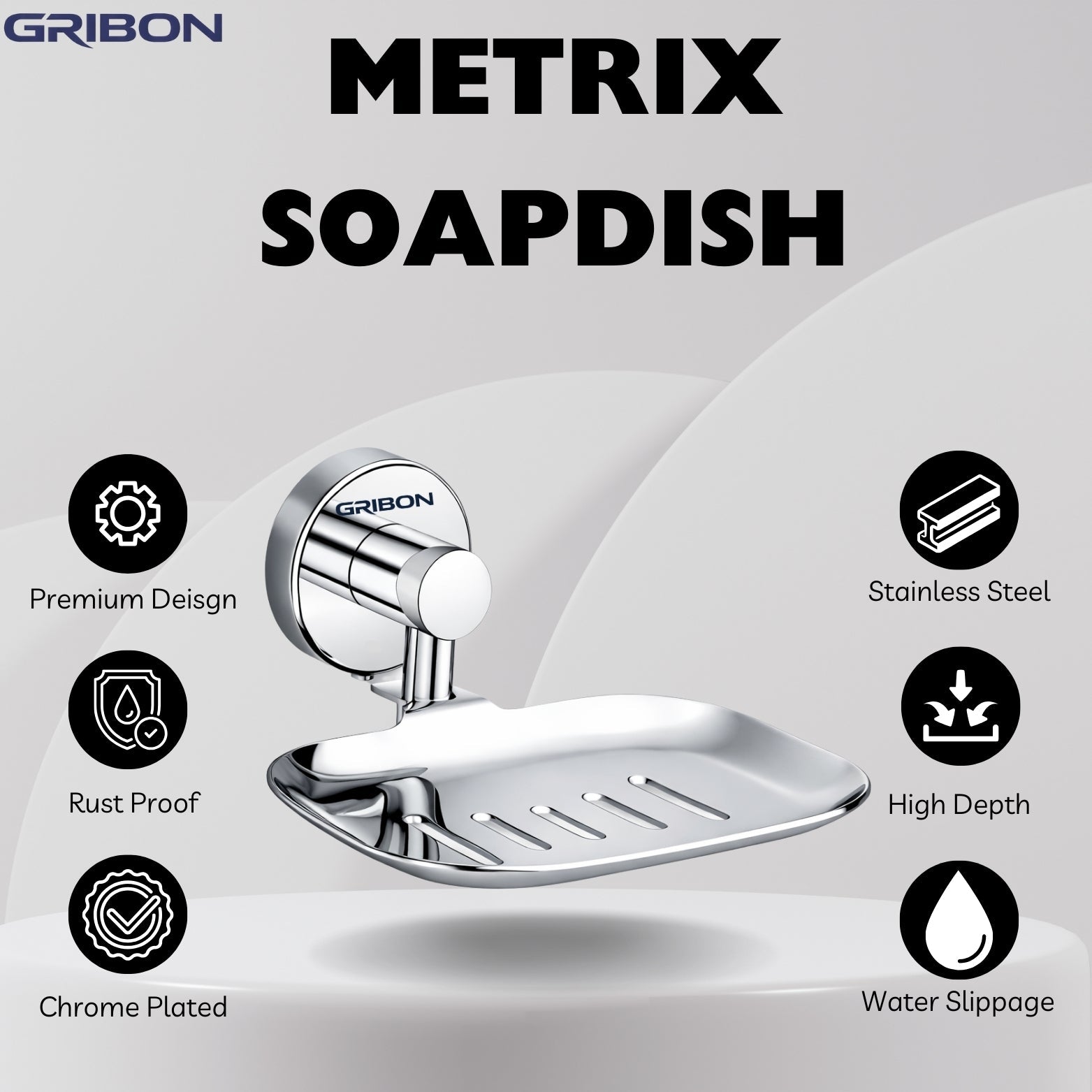 NEXA SS202 SINGLE SOAP DISH