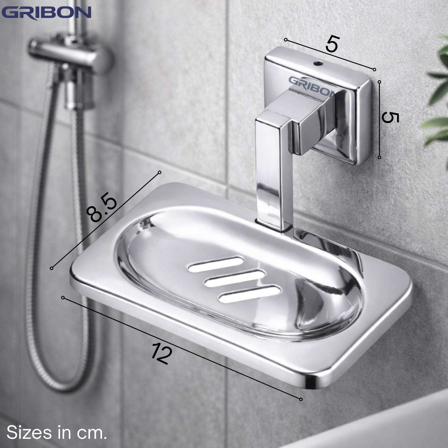 METRIX SS304 SINGLE SOAP DISH