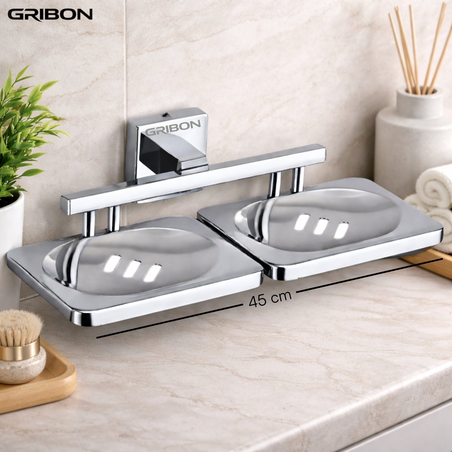 METRIX DOUBLE SOAP DISH