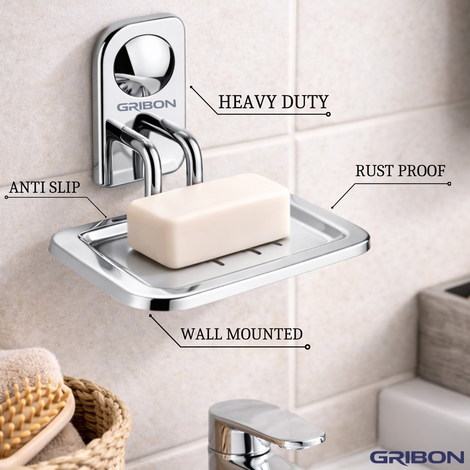 DREAM SINGLE SOAP DISH