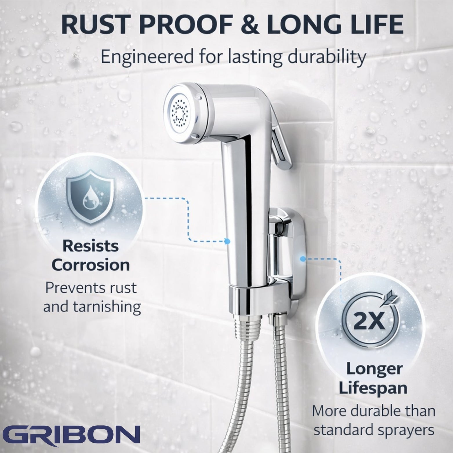 24" DOUBLE FOLDING TOWEL RACK