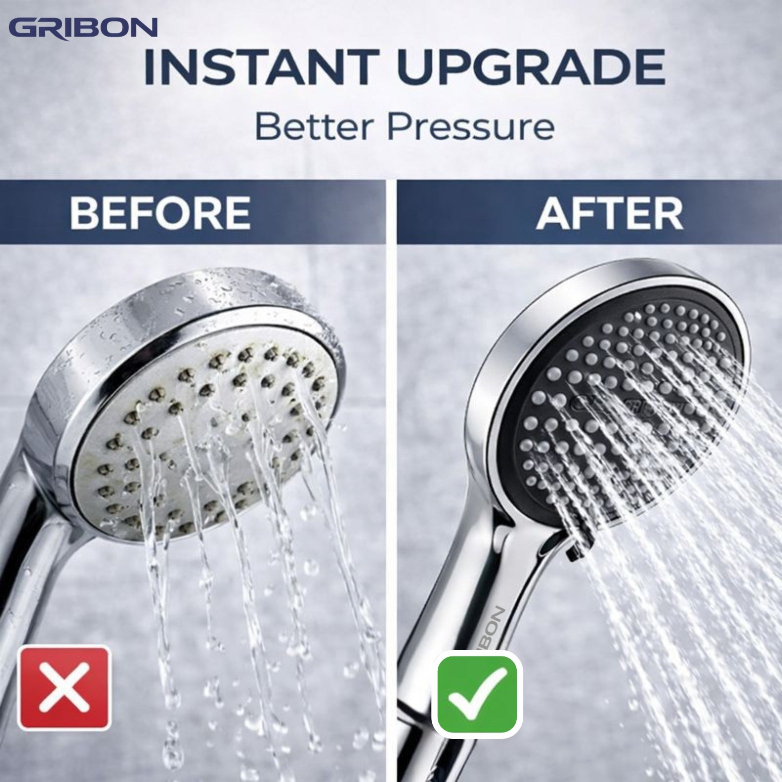 APEX HAND SHOWER WITH 1.5MTR SHOWER TUBE