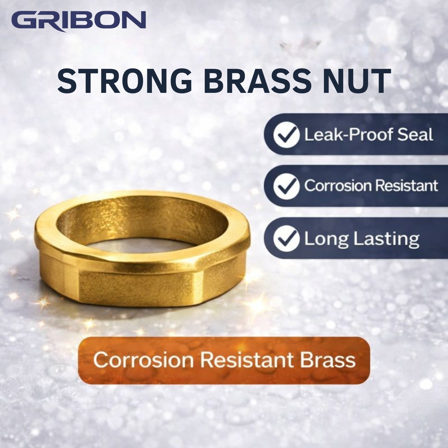 5" POP UP WASTE COUPLING GOLD