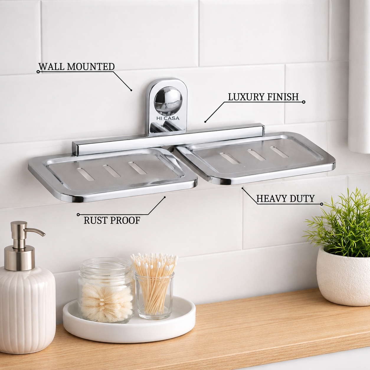 DREAM DOUBLE SOAP DISH