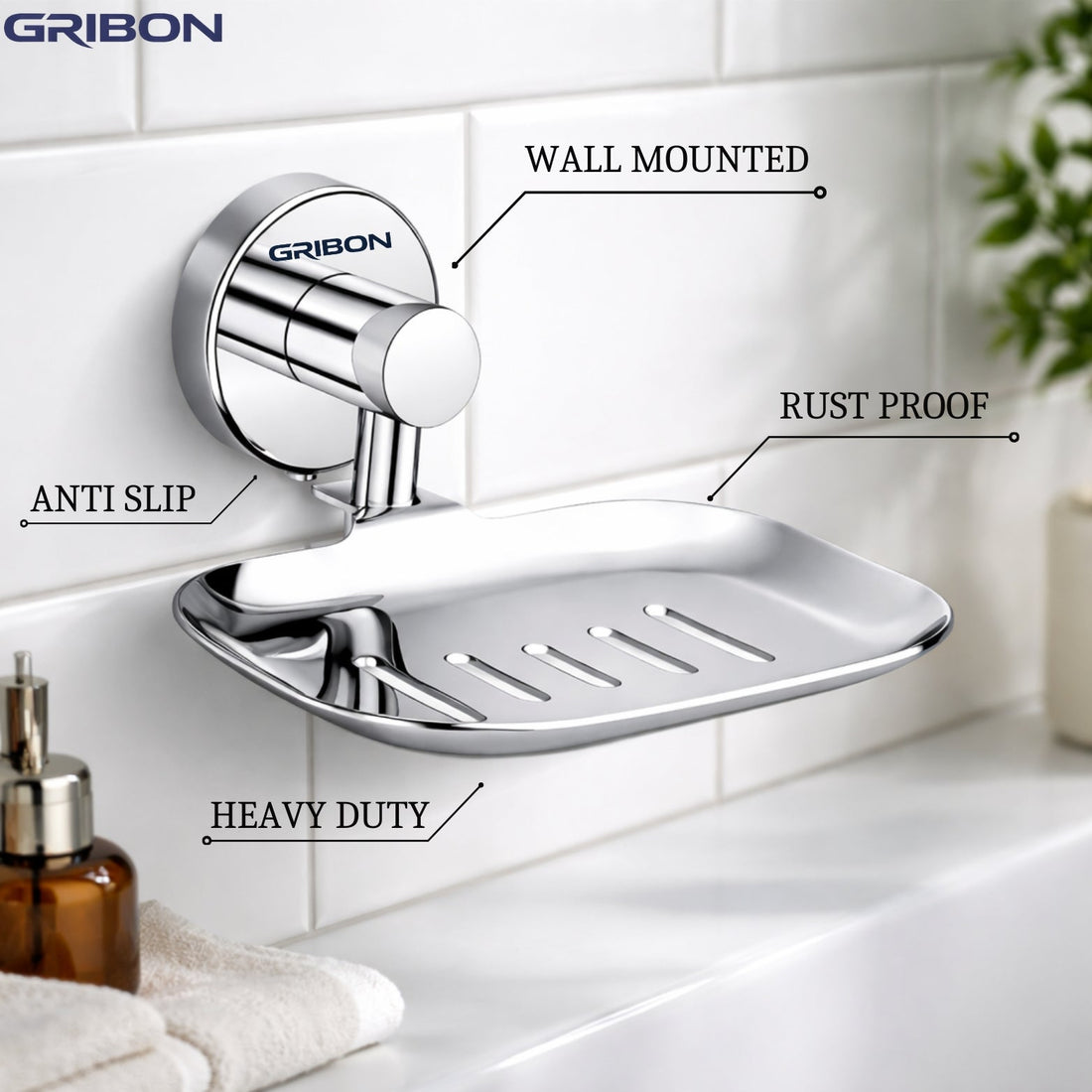 NEXA SS202 SINGLE SOAP DISH