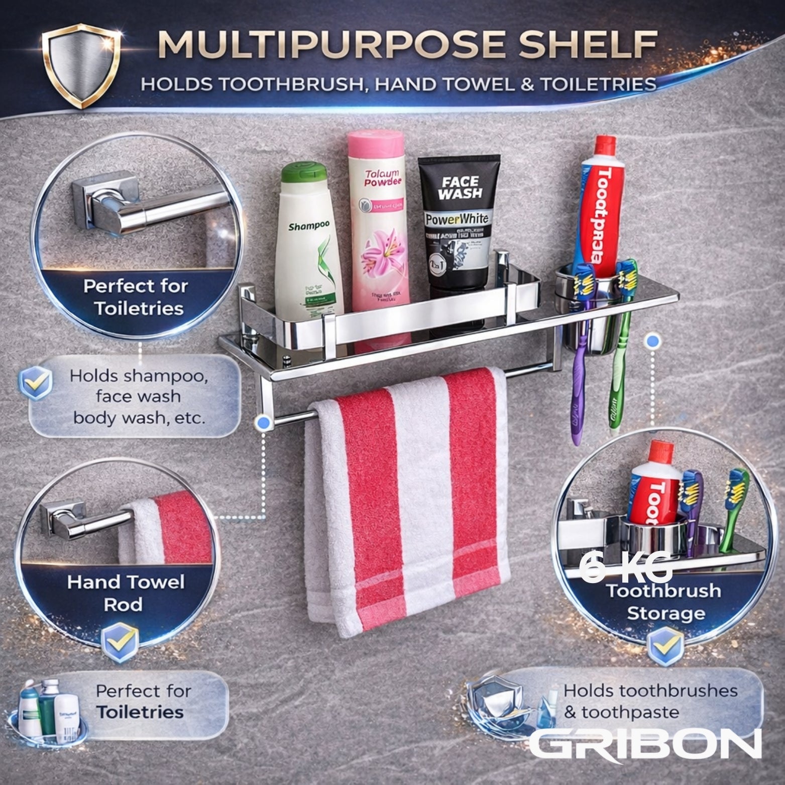 3-IN-1 SHELF