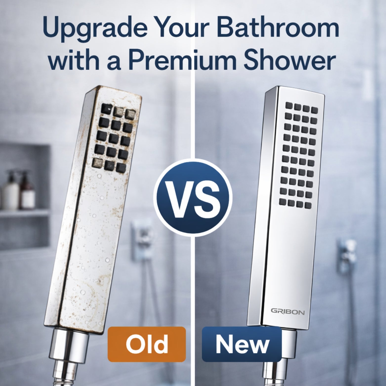 ASPIRE HAND SHOWER WITH 1.5MTR SHOWER TUBE