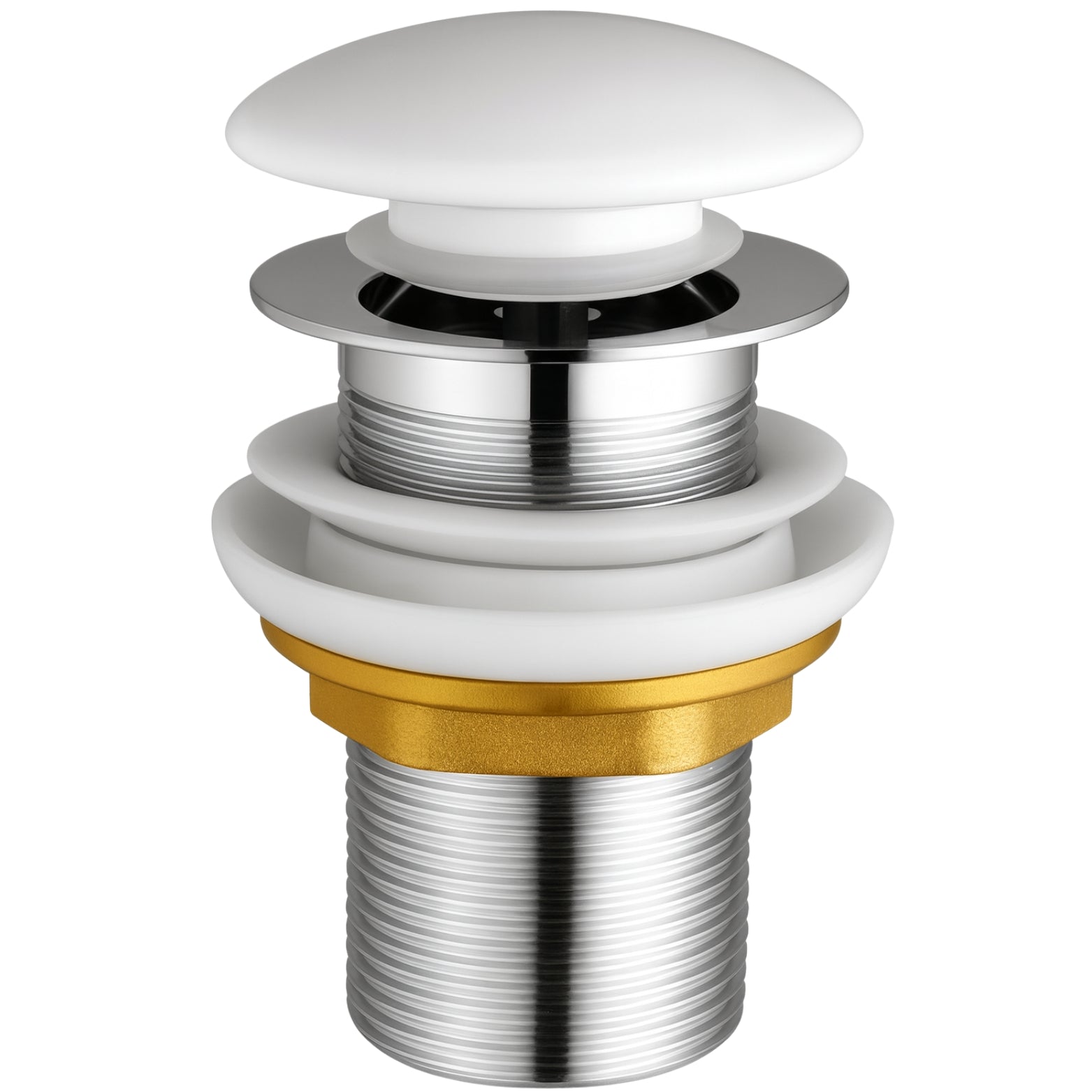 5" POP UP WASTE COUPLING CERAMIC